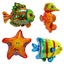 Globos Push Animales Marinos Autoinflables
