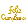 Globos Metalizados Letrero Metalizado Cursivo Feliz Cumpleaños