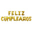 Globos Metalizados Letrero Feliz Cumpleaños 16"