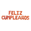 Globos Metalizados Letrero Feliz Cumpleaños