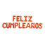 Globos Metalizados Letrero Feliz Cumpleaños