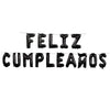 Globos Metalizados Letrero Feliz Cumpleaños 16"
