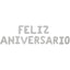 Globos Metalizados Letrero Feliz Aniversario