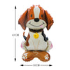Globos Metalizados Perro 61x35 cm