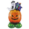 Globos Metalizados Halloween Calbaza Fantasma 138x73 cm
