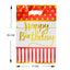 Bolsa Piñata Metalizada Happy Birthday x 10