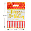 Bolsa Piñata Metalizada Happy Birthday x 10