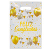 Bolsa Piñata Metalizada Feliz Cumpleaños x 10