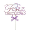Adorno Torta-Toper Para Pastel Feliz Cumpleaños