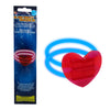 Manilla Pulsera Neón Luminosa de Corazon -Led Glow Bracelet x Unidad