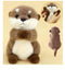 Peluches Animales Nutria con Iman Magnetico 2 Tamaños