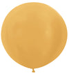 Globos Látex biodegradables Satinado Dorado P9