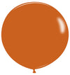 Globos Látex Biodegradables Corrientes Caramelo Naranja /036