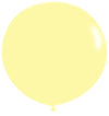 Paquete Globos R18 Pastel Amarillo Crema 041