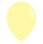Paquete Globos R18 Pastel Amarillo Crema 041