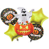 Bouquet Happy Halloween X 5 Globos