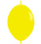 Globos Látex biodegradables Enlace Rapido Corrientes Amarillo /048