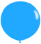 Globos Látex Biodegradables Corrientes Azul Cian /064