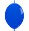 Globos Látex biodegradables Enlace Rapido Corrientes Azul Rey /065