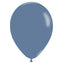 Globos Látex Biodegradables Corrientes Azul Neblina Claro /067