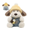 Peluches Animales Perro con Gorro