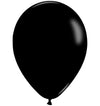 Globos Látex Biodegradables Corrientes Negro /099