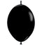 Globos Látex biodegradables Enlace Rapido Corrientes Negro /099