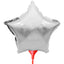 Globos Metalizados Foil (Mayler)10"Estrella con Vara