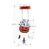 Adorno Colgante Halloween Material Madera Tela