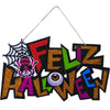 Adorno Cartel Colgante de Hallowen en 3D