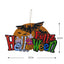 Adorno Cartel Colgante de Hallowen en 3D