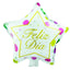 Globos Metalizados Foil (Mayler) 10" Estrella Feliz Día x1