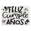 Stickers Para Globos Feliz Cumpleaños