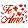 Stickers Para Globos Te Amo