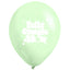 Globos Látex Biodegradables Pastel Surtidos Impresos - Feliz Cumpleaños