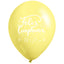 Globos Látex Biodegradables Pastel Surtidos Impresos - Feliz Cumpleaños