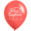 Globos Látex Biodegradables Pastel Surtidos Impresos - Feliz Cumpleaños