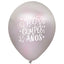 Globos Látex Biodegradables Satinados Feliz Cumpleaños