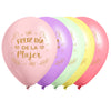 Globos Látex Biodegradables Corrientes Feliz Día de la Mujer