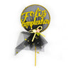 Adorno Torta -Topper Pastel Feliz Cumpleaños