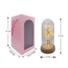 Rosa Eterna con luz LED