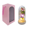Rosa Eterna con luz LED