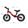 Bicicleta de equilibrio para niños de 2 años, sin pedales