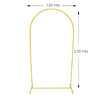 Soporte de Arco Metálico Telon de Fondo Ajustable Dorado