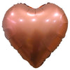 Globos Metalizados Corazón 18" Colores Pasteles
