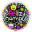 Globos Metalizados Feliz Cumpleaños 18" Círculos