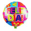 Globos Metalizados 18"Redondo Feliz Día