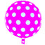 Globos Metalizados 18"Redondo Puntos