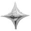 Globos Metalizados Estrellas 23" 4 Puntas