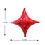 Globos Metalizados Estrellas 23" 4 Puntas